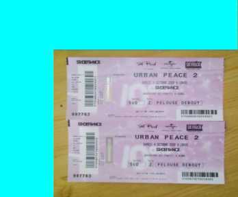Foto: Proposta di vendita Biglietti di concerti URBAN PEACE 2 - STADE DE FRANCE