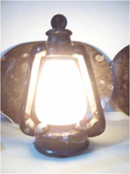 Foto: Proposta di vendita Torcia LAMPE EN MARBRE FOSSILES D'ERFOUD