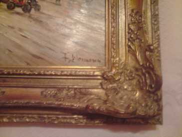 Foto: Proposta di vendita Dipinto a olio CARTIER VIENEZ - XX secolo