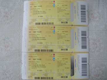 Foto: Proposta di vendita Biglietti di concerti U2 360 - MILAN