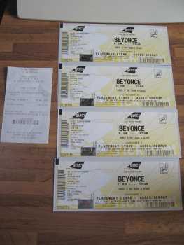 Foto: Proposta di vendita Biglietto da concerti CONCERT BEYONCE - BERCY