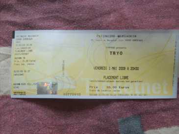 Foto: Proposta di vendita Biglietto da concerti CONCERT DE TRYO - PATINOIRE BORDEAUX