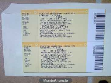 Foto: Proposta di vendita Biglietti di concerti AC/DC - BARCELONA