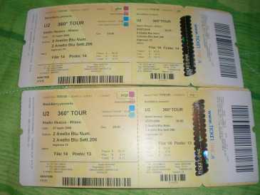 Foto: Proposta di vendita Biglietti di concerti U2 - 360° TOUR 2009 - MILANO