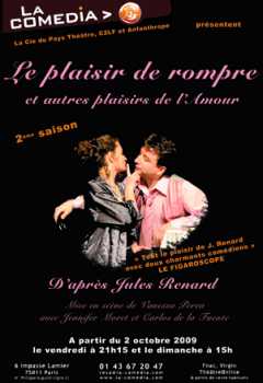 Foto: Proposta di vendita Biglietto da teatro LE PLAISIR DE ROMPRE ET AUTRES PLAISIRS DE L'AMOUR - PARIS