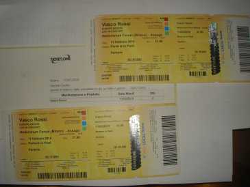 Foto: Proposta di vendita Biglietto da concerti CONCERTO VASCO ROSSI - MILANO