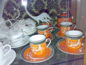 Foto: Proposta di vendita 6 Porcellane SERVIZIO CAFFE CON DECORAZIONI DRAGO