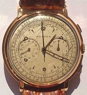Foto: Proposta di vendita Orologio cronografo Uomo - MOVADO - MOVADO CRONO 1943 ORO 18K