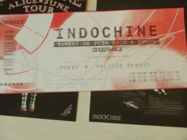 Foto: Proposta di vendita Biglietto da concerti INDOCHINE - STADE DE FRANCE