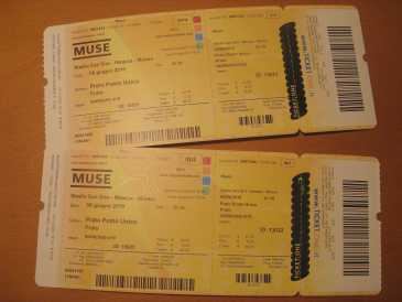 Foto: Proposta di vendita Biglietti di concerti CONCERTO MUSE @SAN SIRO, 8 GIUGNO 2010 - MILANO