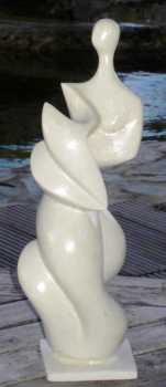 Foto: Proposta di vendita Statua Marmo - SCULPTURE DARIUS (FEMME POISSON ( MAQUETTE ) - Contemporaneo