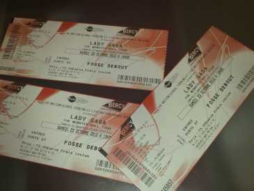 Foto: Proposta di vendita Biglietti di concerti CONCERT LADY GAGA - PARIS BERCY