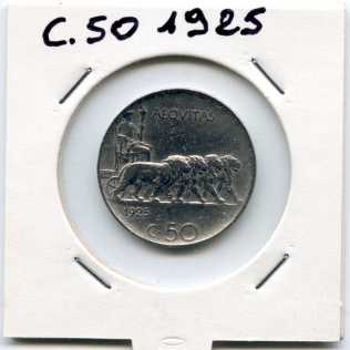 Foto: Proposta di vendita Moneta moderna CENTESIMI 50 ANNO 1925