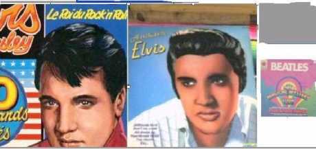 Foto: Proposta di vendita 33 giri Varietà internazionale - LOT 4 DISQUES VINYLS LP 33 TRS ELVIS PRESLEY THE B - THE BEATLES / ELVIS PRESLEY