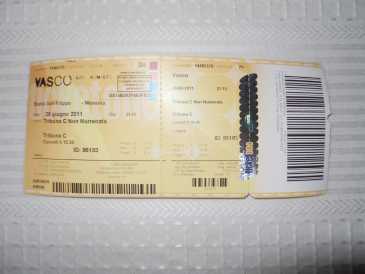 Foto: Proposta di vendita Biglietto da concerti CONCERTO VASCO MESSINA 2011 - MESSINA STADIO SAN FILIPPO