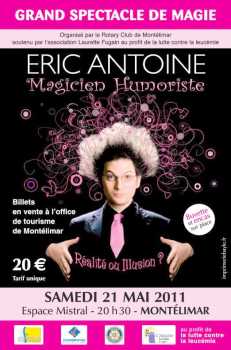 Foto: Proposta di vendita Biglietti di spettacoli ERIC ANTOINE MAGICIEN HUMORISTE - 26200 MONTELIMAR