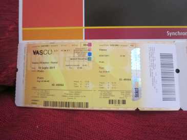 Foto: Proposta di vendita Biglietto da concerti BIGLIETTI CONCERTO VASCO ROMA 2 LUGLIO PRATO - ROMA STADIO OLIMPICO