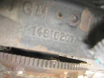 Foto: Proposta di vendita Parta e accessore CHEVROLET - CHEVROLET ENGINE NUMBER: MG 14010207