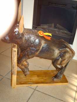 Foto: Proposta di vendita Statua Legno - TAUREAUX - XX secolo