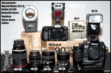 Foto: Proposta di vendita Macchine fotograficha NIKON - F4S ET F90 X PLUS OBJECTIFS