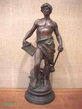 Foto: Proposta di vendita Statua TRAVAIL - XIX secolo