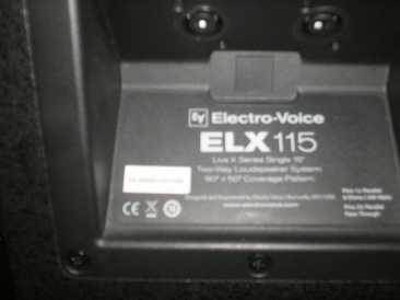 Foto: Proposta di vendita Strumenti musicali ELECTRO VOICE - ELX115