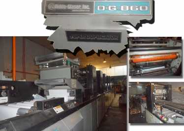 Foto: Proposta di vendita Stampanta DIDDE-GLASER.INC D.G860 - DIDDE-GLASER.INC DG 860