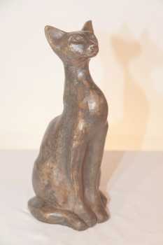 Foto: Proposta di vendita Statua Bronzo - CHAT EGYPTIEN - Contemporaneo