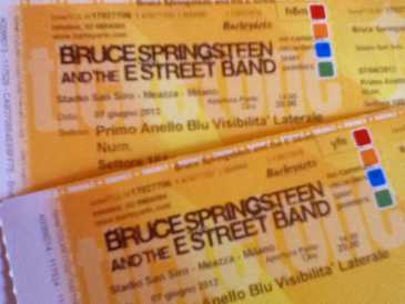Foto: Proposta di vendita Biglietti di concerti CONCERTO BRUCE SPRINGSTEEN - MILANO