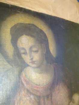 Foto: Proposta di vendita Dipinto a olio MADONNA CON BAMBINO 800 - XIX secolo