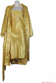 Foto: Proposta di vendita Vestito Donna - CULTURE VIET - ENSEMBLE NUISETTE AVEC KIMONO EN SATIN DE SOIE