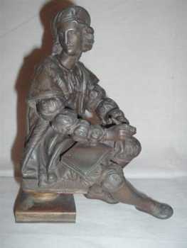 Foto: Proposta di vendita Statua Bronzo - JOVEN ESCRIBIENDO - XIX secolo