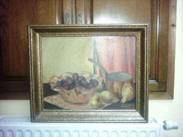 Foto: Proposta di vendita Dipinto a olio NATURE  MORTE - XX secolo