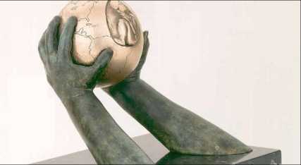 Foto: Proposta di vendita Statua Marmo - IL DONO DELLA VITA - Contemporaneo