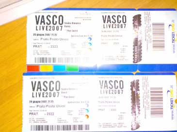 Foto: Proposta di vendita Biglietti di concerti VASCO ROSSI - STADIO OLIMPICO DI ROMA