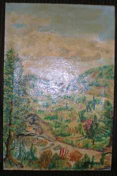 Foto: Proposta di vendita Dipinto a olio PAYSAGE DE PLAINE - XX secolo