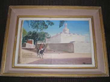 Foto: Proposta di vendita Acquerello - pittura a guazzo L'ALGERIE - XX secolo