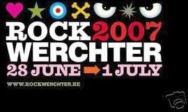 Foto: Proposta di vendita Biglietto da concerti WERCHTER ROCK FESTIVAL - LEUVEN