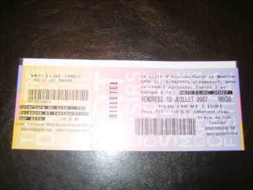 Foto: Proposta di vendita Biglietti di concerti MUSILAC AVEC MUSE - AIX LES BAINS