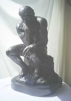 Foto: Proposta di vendita Statua Bronzo - DER DENKER - XX secolo