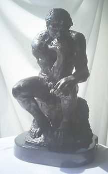 Foto: Proposta di vendita Statua Bronzo - DER DENKER - XX secolo
