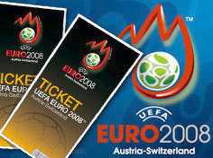Foto: Proposta di vendita Biglietto da avvenimento sportiva EM 2008 - SUIZA-AUSTRIA