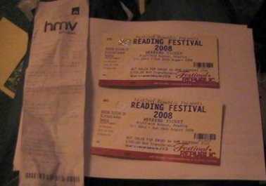 Foto: Proposta di vendita Biglietto da concerti MUSIC FESTIVALS - READING