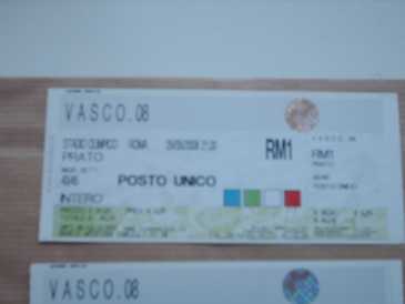Foto: Proposta di vendita Biglietti di concerti CONCERTO VASCO ROSSI - ROMA