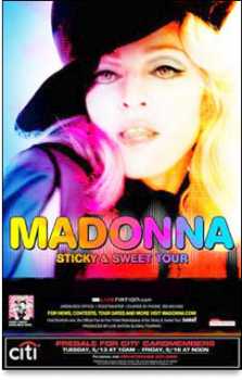 Foto: Proposta di vendita Biglietti di concerti MADONNA STICKY&SWEET TOUR - ROMA