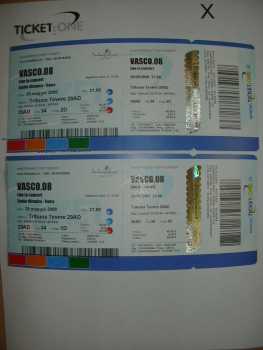 Foto: Proposta di vendita Biglietti di concerti BIGLIETTI VASCO ROSSI 29/05/08 ROMA - ROMA