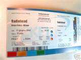 Foto: Proposta di vendita Biglietto da concerti RADIOHEAD 17/06/08 PRIMA TRIBUNA - MILANO
