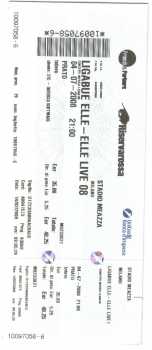 Foto: Proposta di vendita Biglietti di concerti CONCERTO LIGABUE 4 LUGLIO - STADIO MEAZZA MILANO